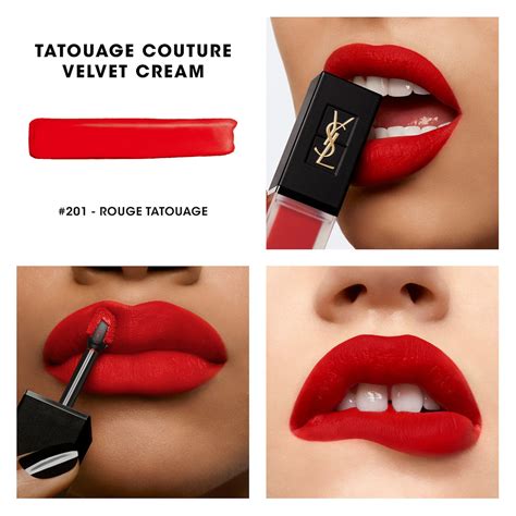 velvet ink matte ysl model|ysl beauty tatouage couture cream.